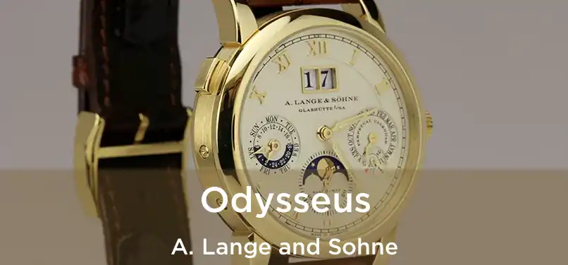  Odysseus A. Lange and Sohne